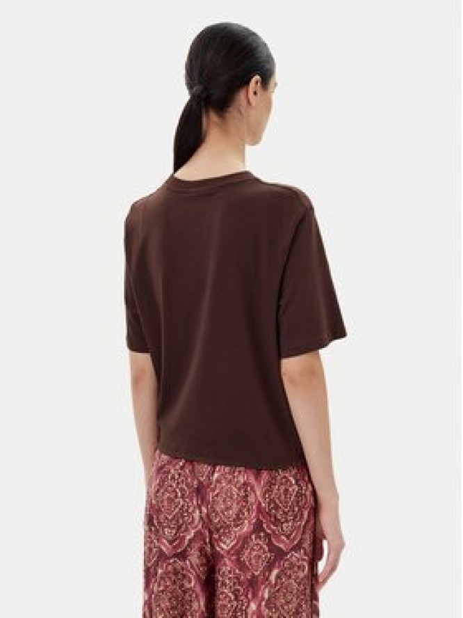 ViCOLO T-Shirt UD0043 Brązowy Regular Fit