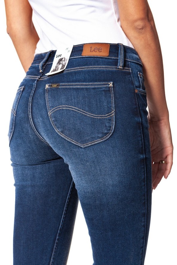 SPODNIE DAMSKIE LEE SCARLETT NIGHT PORTER L526GCIU 112145237