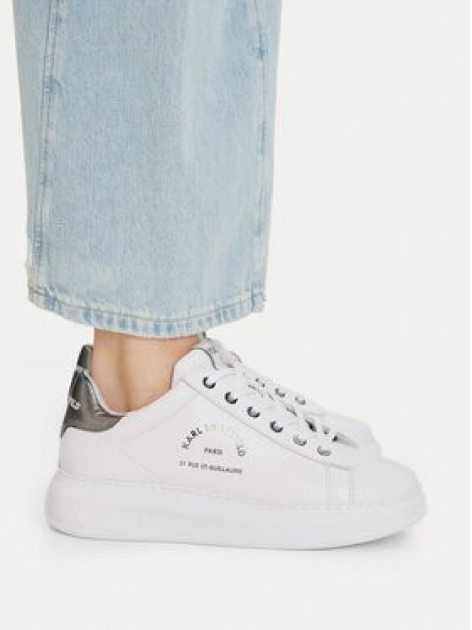 KARL LAGERFELD Sneakersy KL62538K Biały