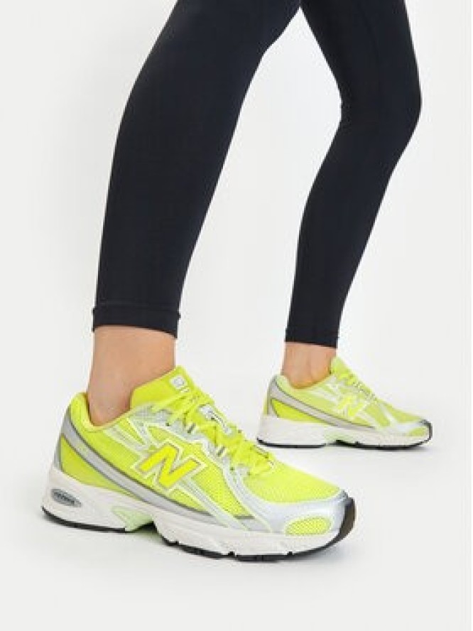 New Balance Sneakersy 740 U740N8QA Żółty