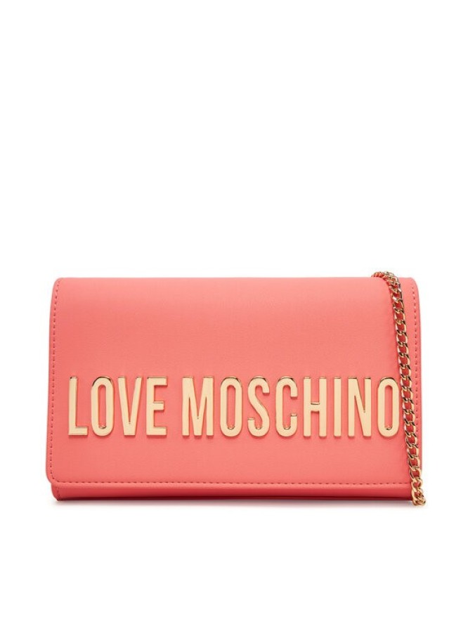 LOVE MOSCHINO Torebka JC4103PP1MKD0464 Koralowy