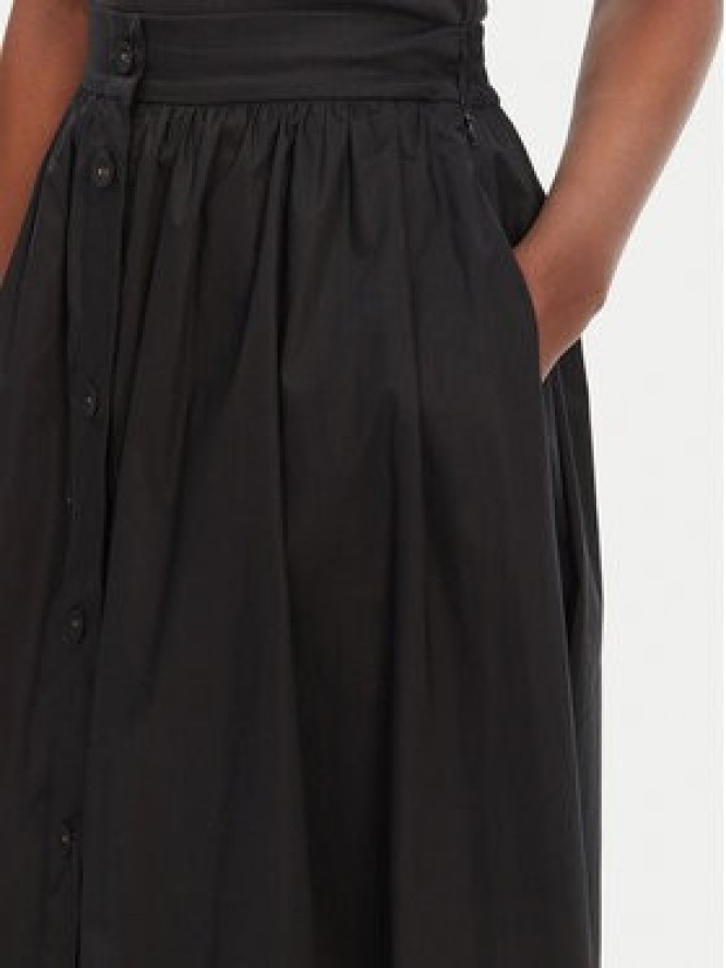 TWINSET Spódnica trapezowa 251TT2095 Czarny Regular Fit