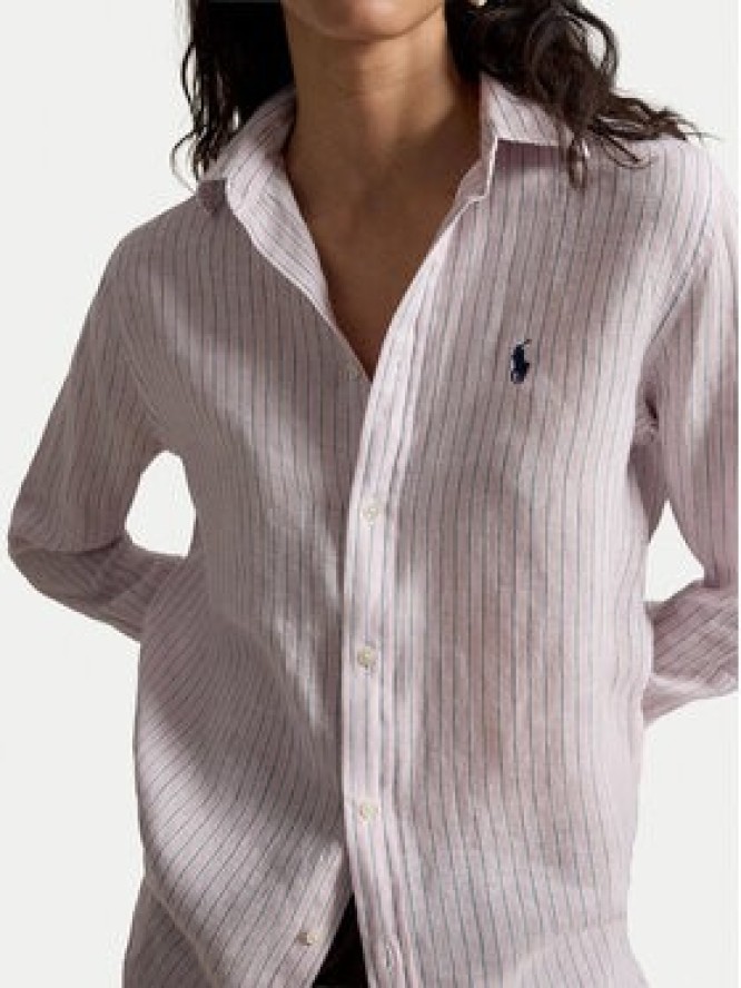 Polo Ralph Lauren Koszula 211A96158011 Różowy Classic Fit