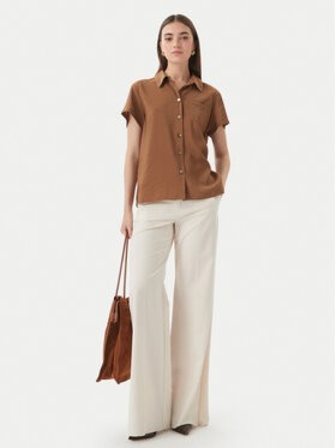 Marella Koszula Apice 2613111164 Brązowy Regular Fit