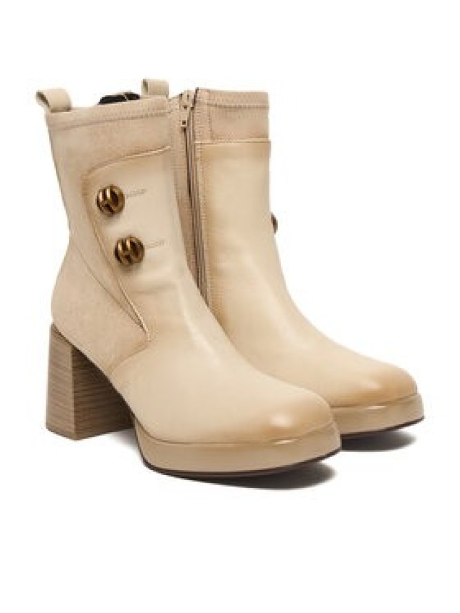 Hispanitas Botki HI254228 Écru