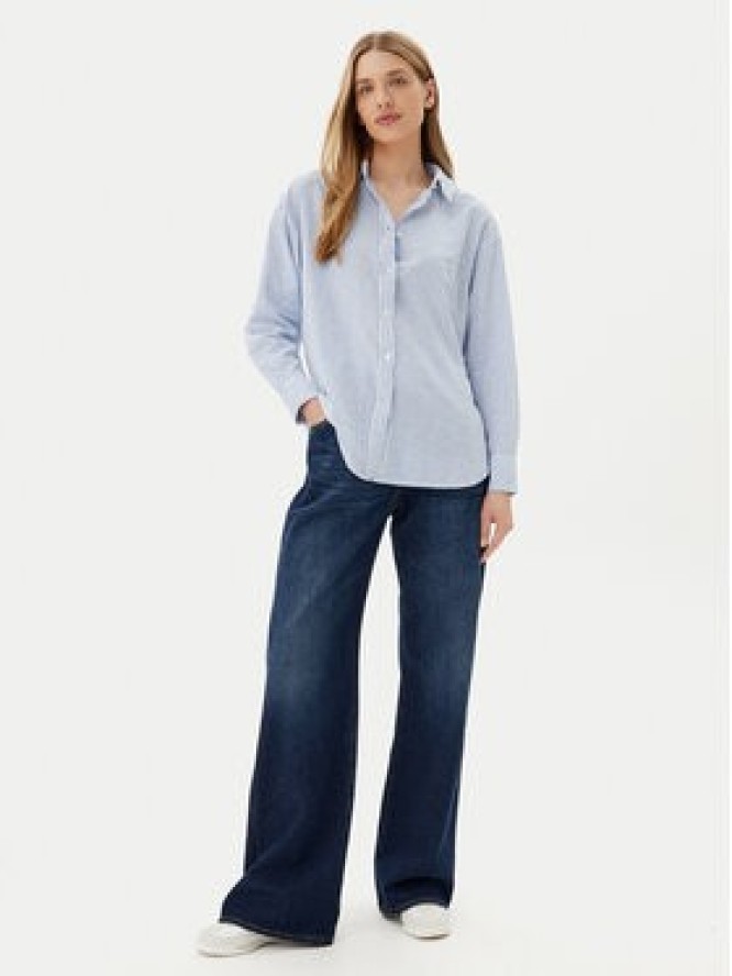 Pepe Jeans Koszula Dream PL305033 Niebieski Loose Fit