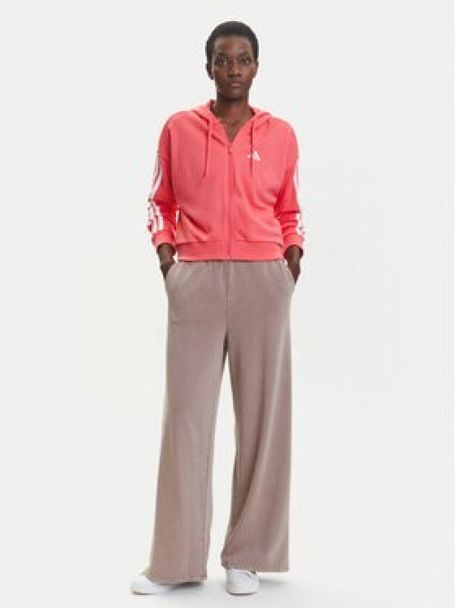 adidas Bluza Essentials 3-Stripes KE4388 Różowy Regular Fit
