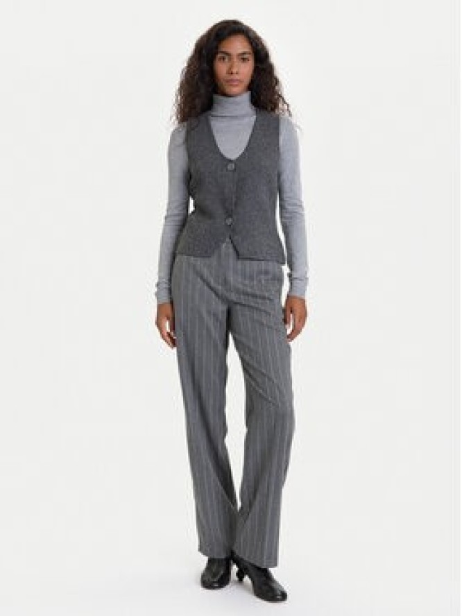 Vero Moda Kamizelka Brisa 10334682 Szary Regular Fit