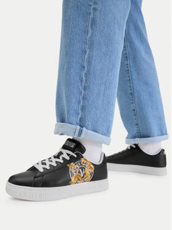 Versace Jeans Couture Sneakersy 80VA3SK3 ZPB73 899 Czarny
