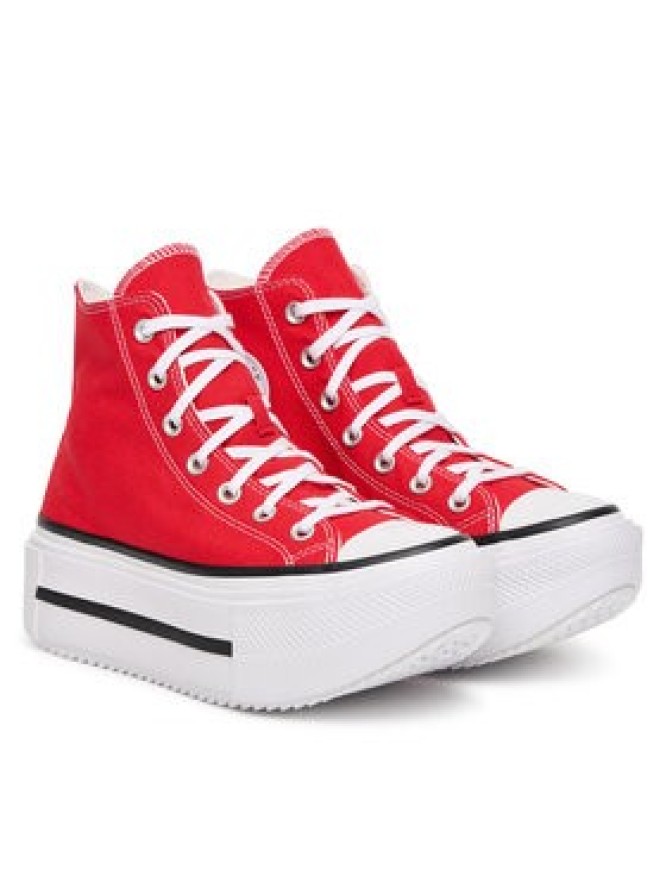 Converse Trampki Chuck Taylor All Star Lift Double Stack A15542C Czerwony