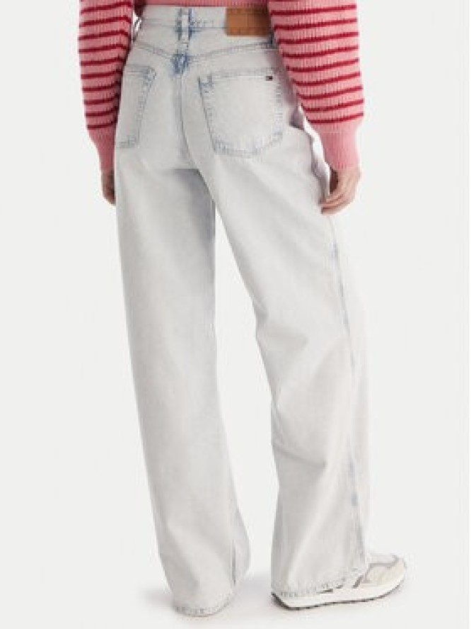 Tommy Jeans Jeansy Claire DW0DW21378 Niebieski Wide Leg