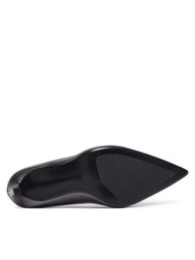 Calvin Klein Szpilki Ess Stiletto 90 Met Lth HW0HW03436 Szary ciemny
