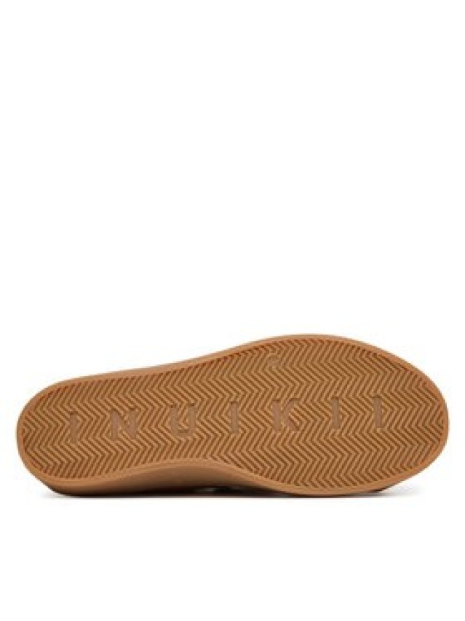 Inuikii Sneakersy Shearling Low Velcro 1001.001.0231 Brązowy