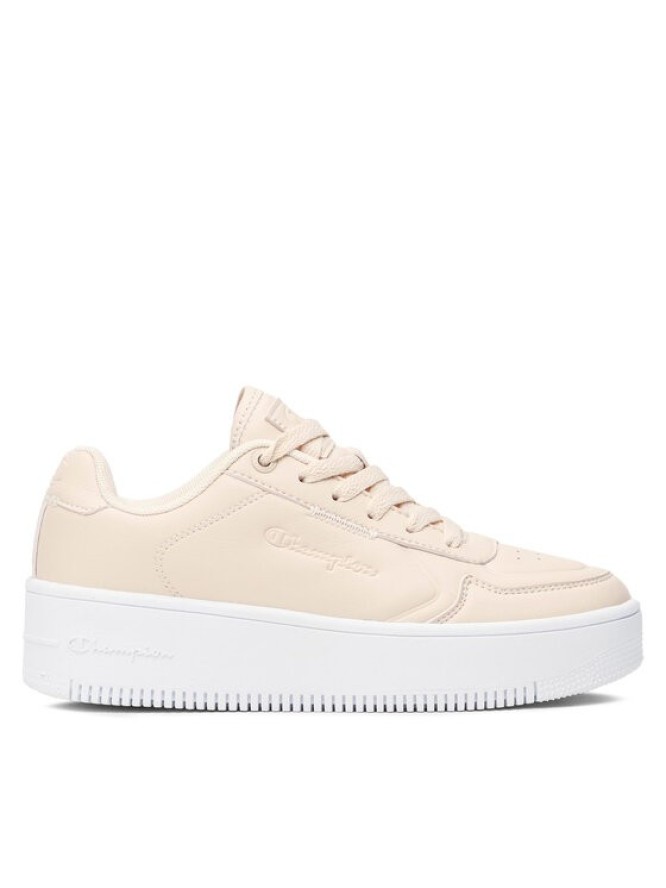 Champion Sneakersy Rebound Platform Low S11473-MS042 Beżowy