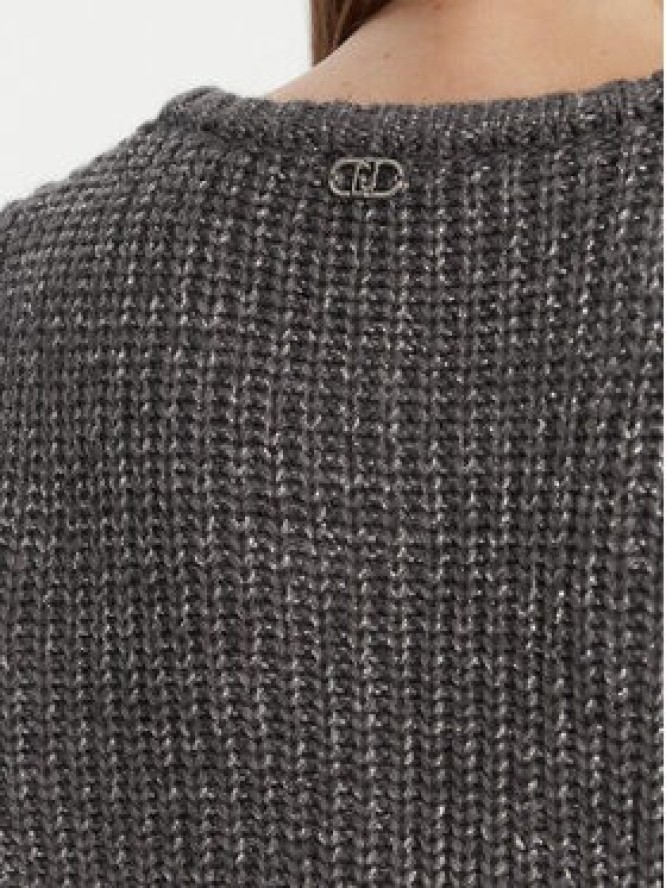 Liu Jo Kardigan MF5235 MA88A Szary Regular Fit