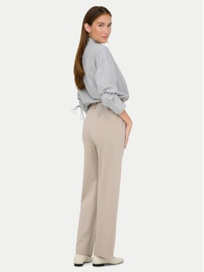 ONLY Spodnie materiałowe Poptrash 15341829 Beżowy Straight Fit