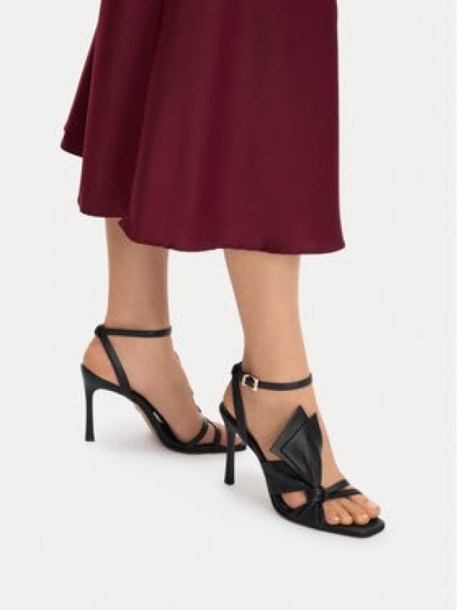 GINO ROSSI Sandały EO-LT23-310 Czarny