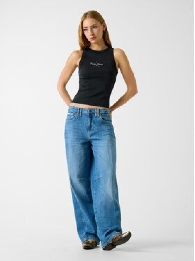 Guess Jeans Top 180345 Czarny Classic Fit