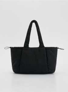 Torba sportowa z haftem - czarny