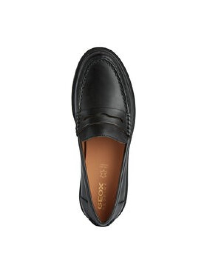 Geox Loafersy D Spherica Ec1 B D65DKB 00043 C9997 Czarny