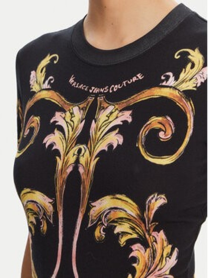 Versace Jeans Couture Sukienka codzienna 78HAO9P9 Czarny Slim Fit