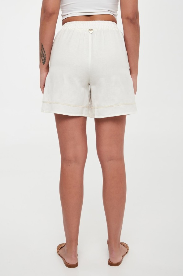Spodenki damskie lniane TWINSET U&B