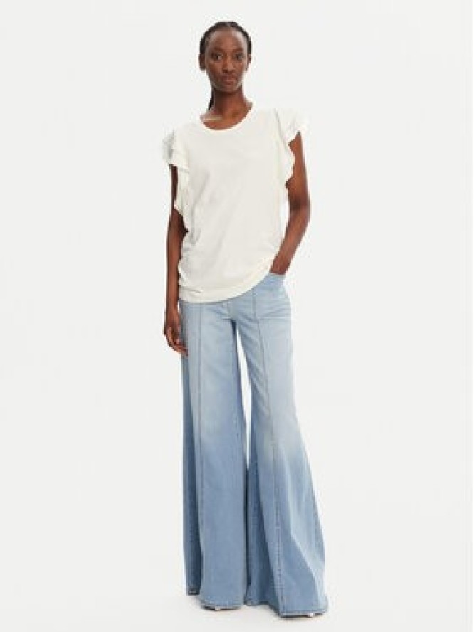 Liu Jo Sport T-Shirt TA5178 J5904 Biały Regular Fit