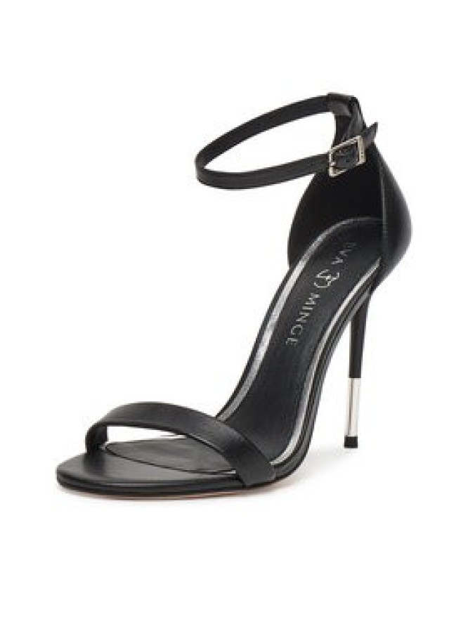 Eva Minge Sandały RHODODEN-LT934-32 Czarny