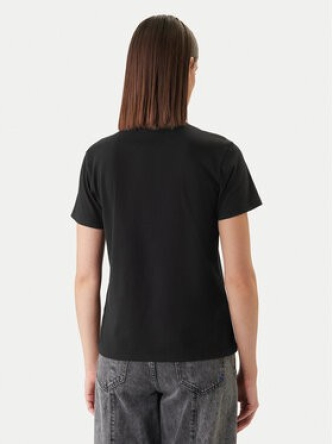 HUGO T-Shirt Damacia_7 50561233 Czarny Regular Fit