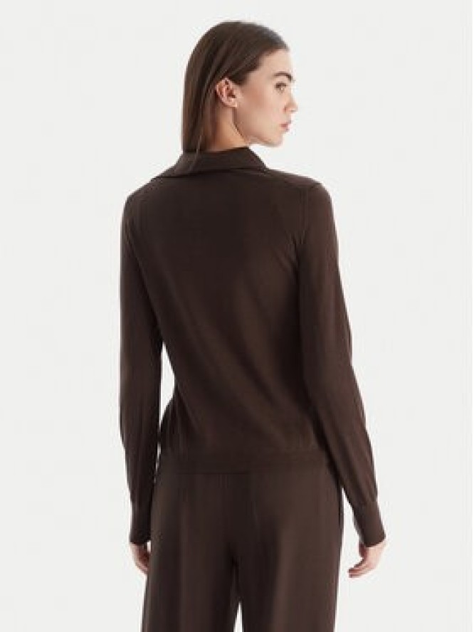 Weekend Max Mara Sweter Cappa 2525366052 Brązowy Regular Fit
