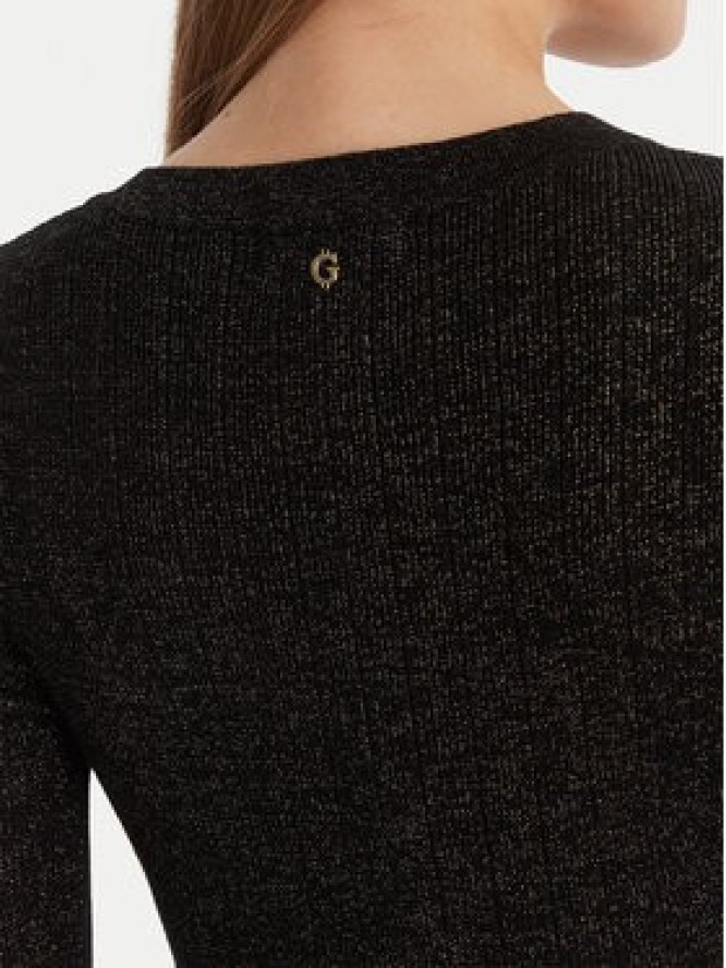 Guess Sukienka dzianinowa W6RK02 Z3700 Czarny Regular Fit