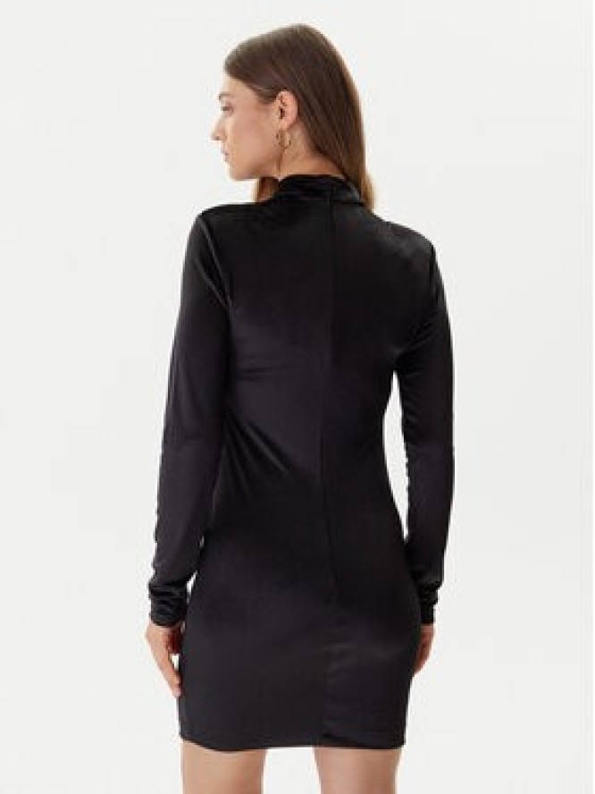 Guess Sukienka koktajlowa W5BK38 KCN22 Czarny Slim Fit