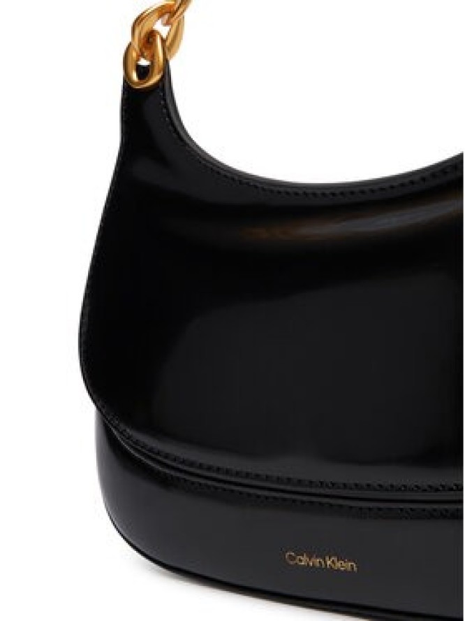 Calvin Klein Torebka Chain Shoulder Bag LV04F3403G Czarny