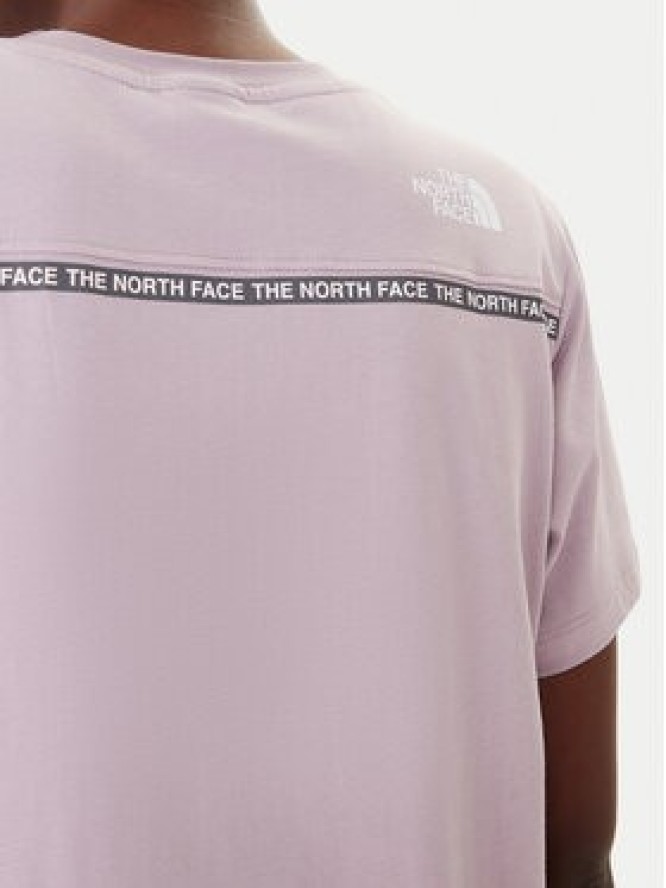 The North Face T-Shirt Zumu NF0A87DJ Fioletowy Regular Fit