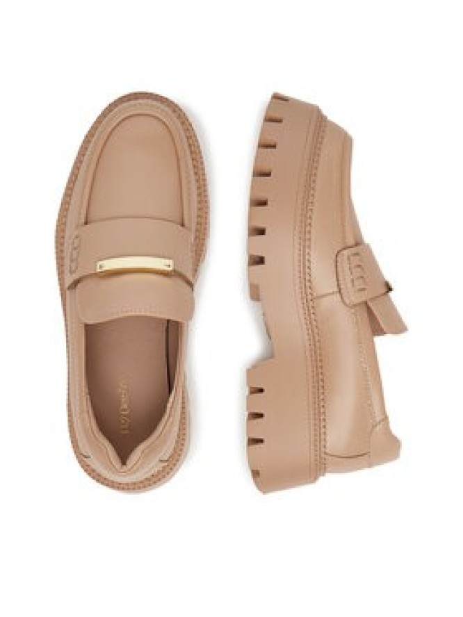 DeeZee Loafersy HY19001-2 Beżowy