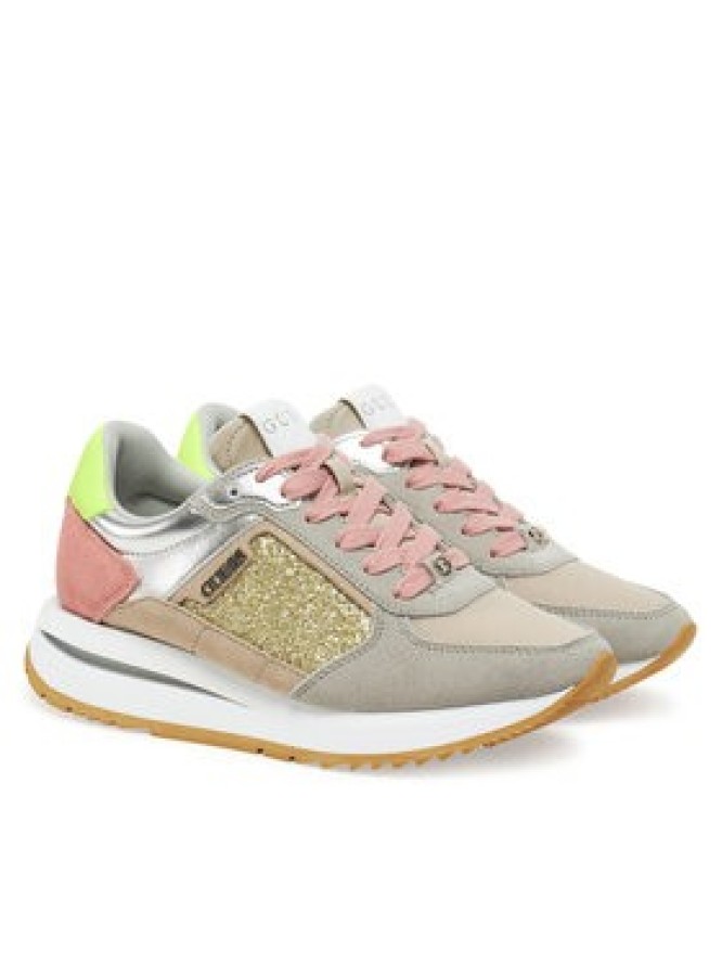 Guess Sneakersy FLPE2G LEM12 Różowy