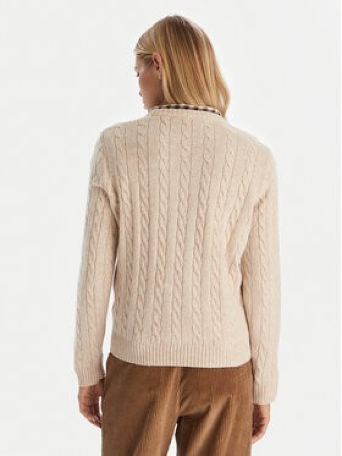 Robe di Kappa Sweter Jolie 65116CW Beżowy Regular Fit