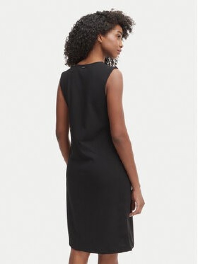 Calvin Klein Sukienka codzienna LV044F215G Czarny Regular Fit