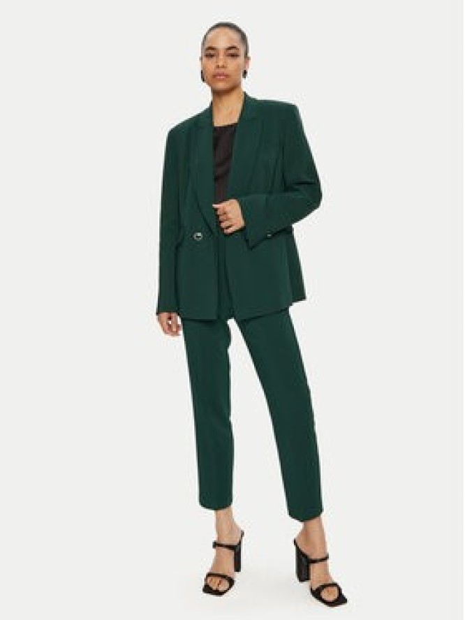 PINKO Marynarka Grenoble 103890 A21H Zielony Regular Fit