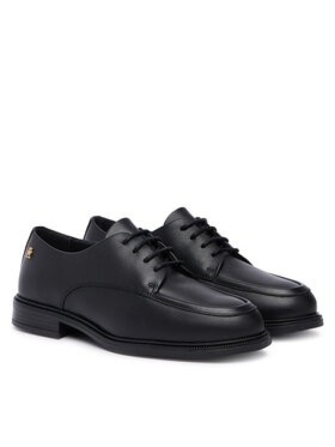Tommy Hilfiger Oxfordy Classoc Leather Derby FW0FW09487 Czarny