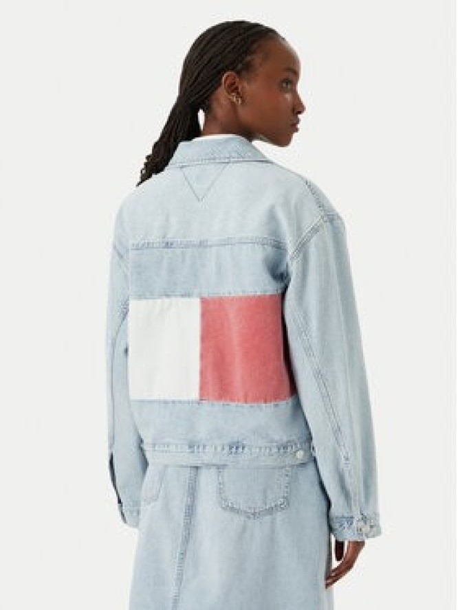 Tommy Jeans Kurtka jeansowa DW0DW23471 Niebieski Relaxed Fit
