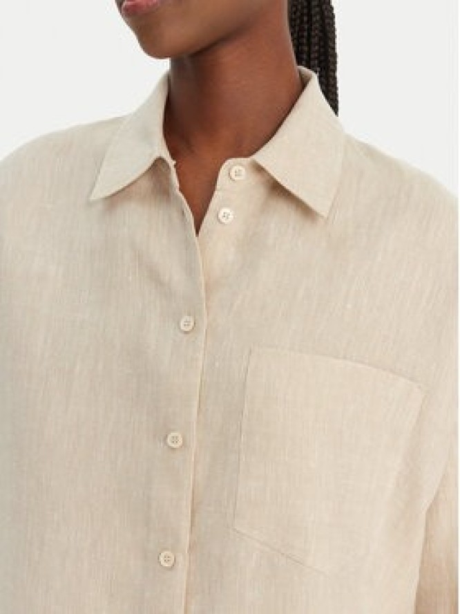 Weekend Max Mara Koszula Capo 2615041022 Beżowy Regular Fit
