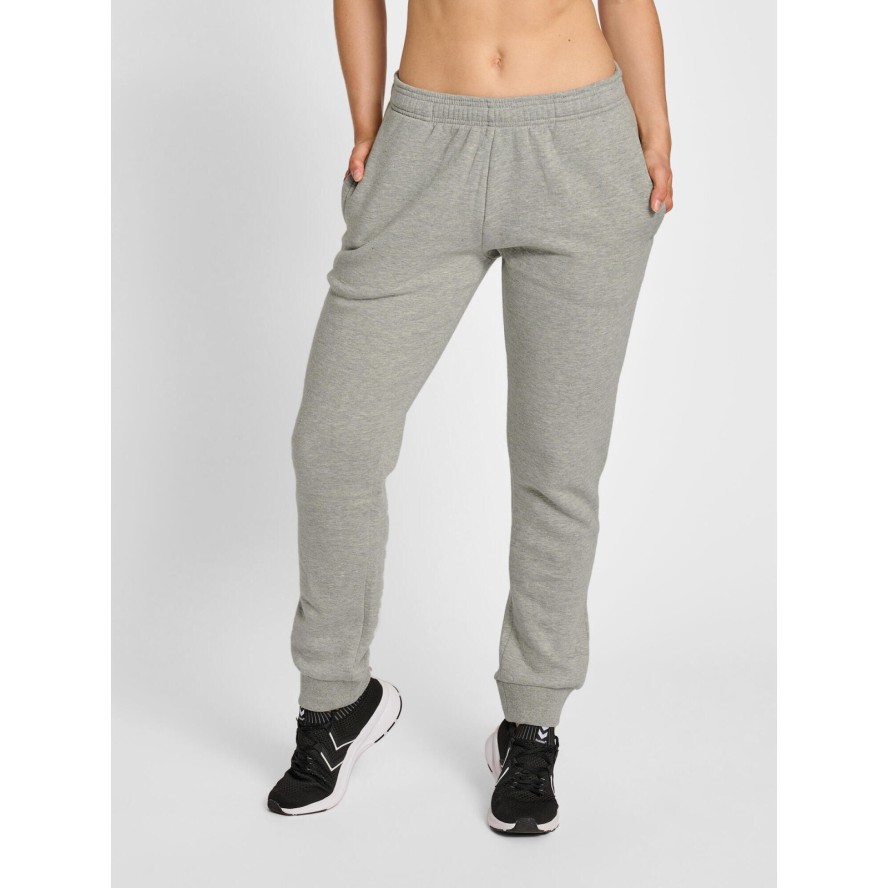 Damskie spodnie dresowe Hummel Red Basic