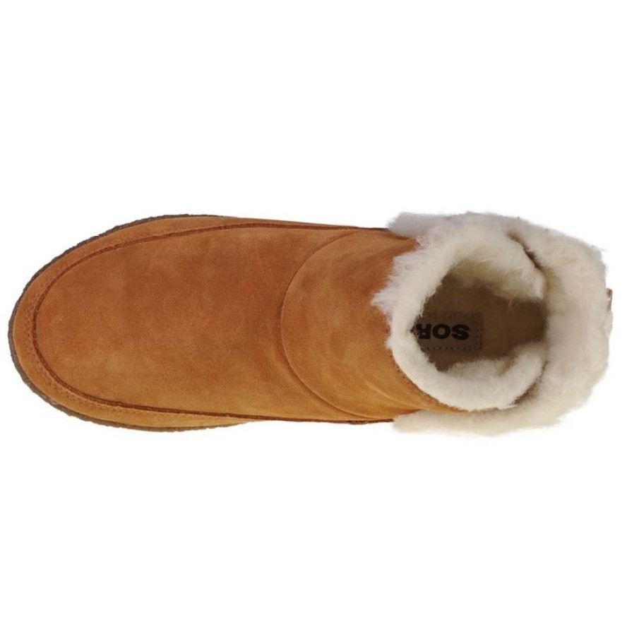 Barefood śniegowce Sorel Nakiska Bootie 1876141224 brązowe