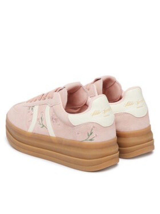 Aldo Sneakersy Elabrintar 14179207 Różowy