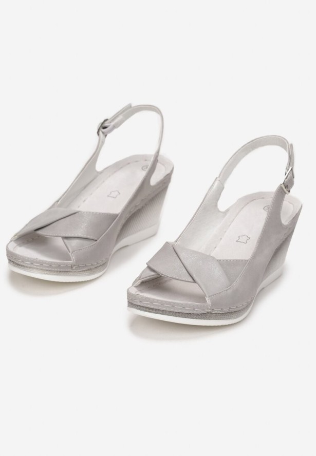 Jasnoszare Sandały Phinippe