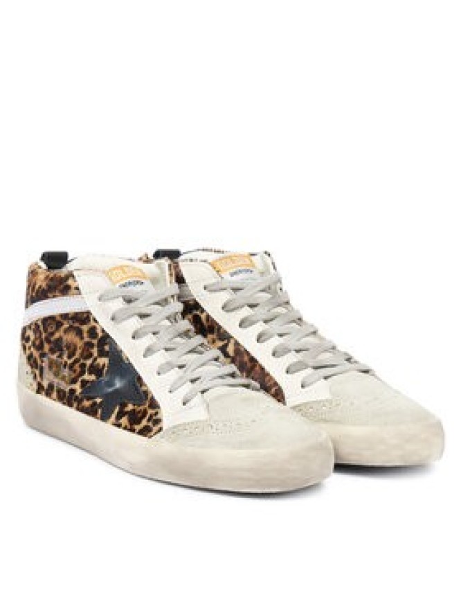 Golden Goose Sneakersy Mid Star Classic GWF00122.F003766.81933 Brązowy