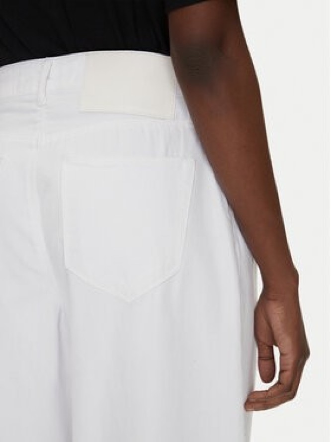KARL LAGERFELD Jeansy A2W10158 Biały Wide Leg