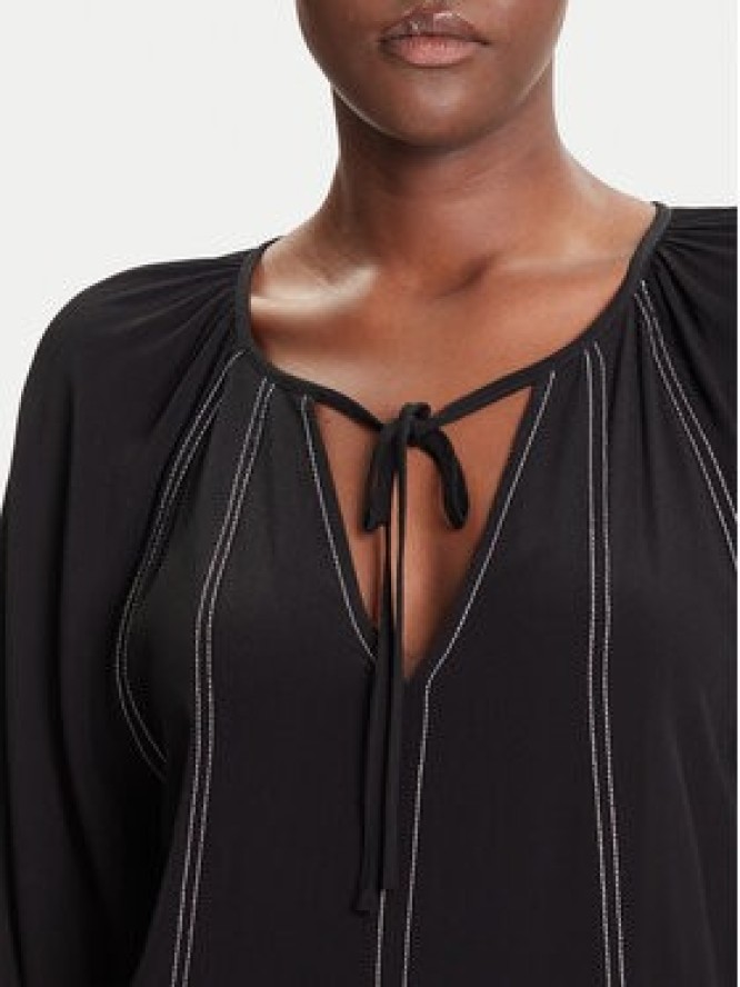 Desigual Sukienka codzienna Silvianegro 25WWVW19 Czarny Loose Fit