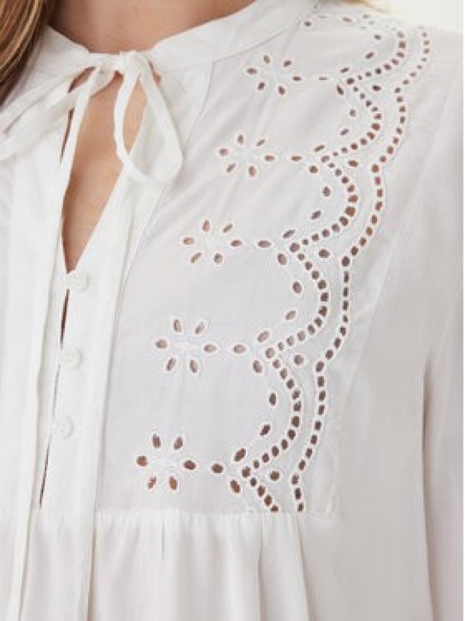 ONLY Bluzka Lennyo 15366732 Biały Regular Fit